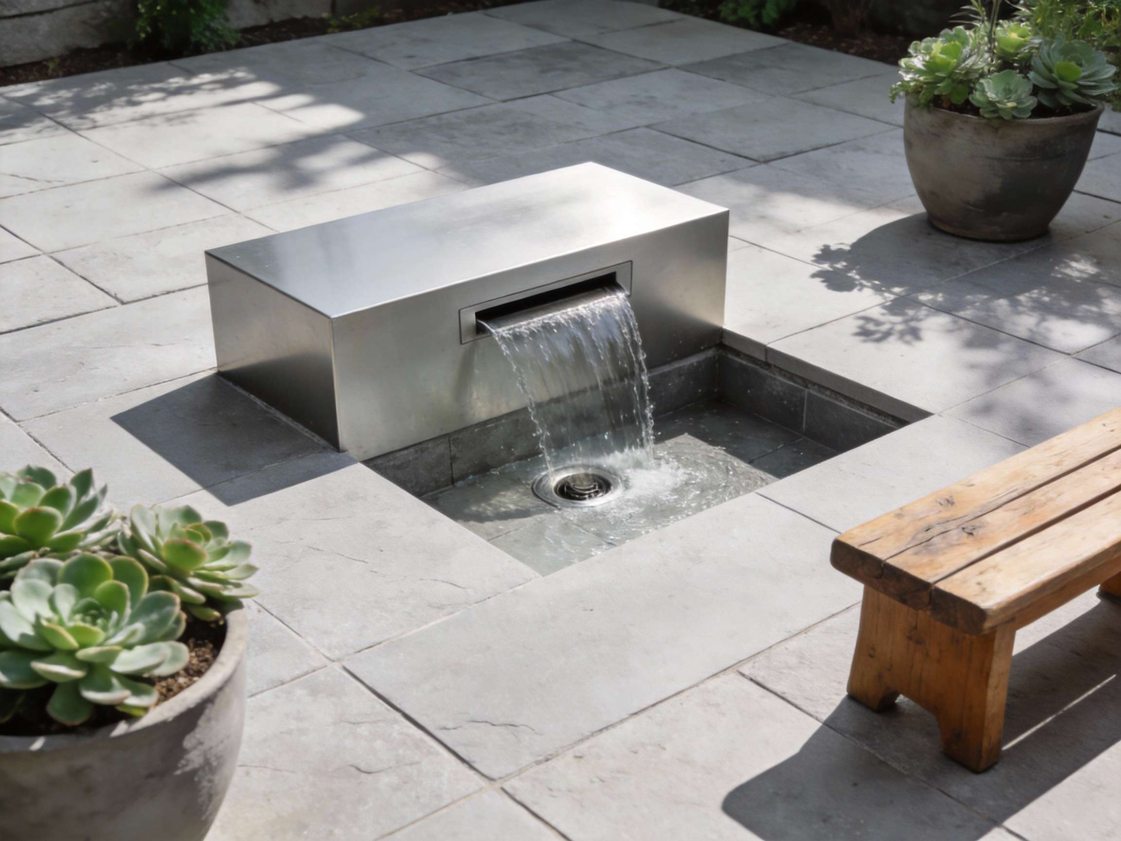 Buried Fountains: Reimagining Outdoor Water Features with Efficiency and Durability