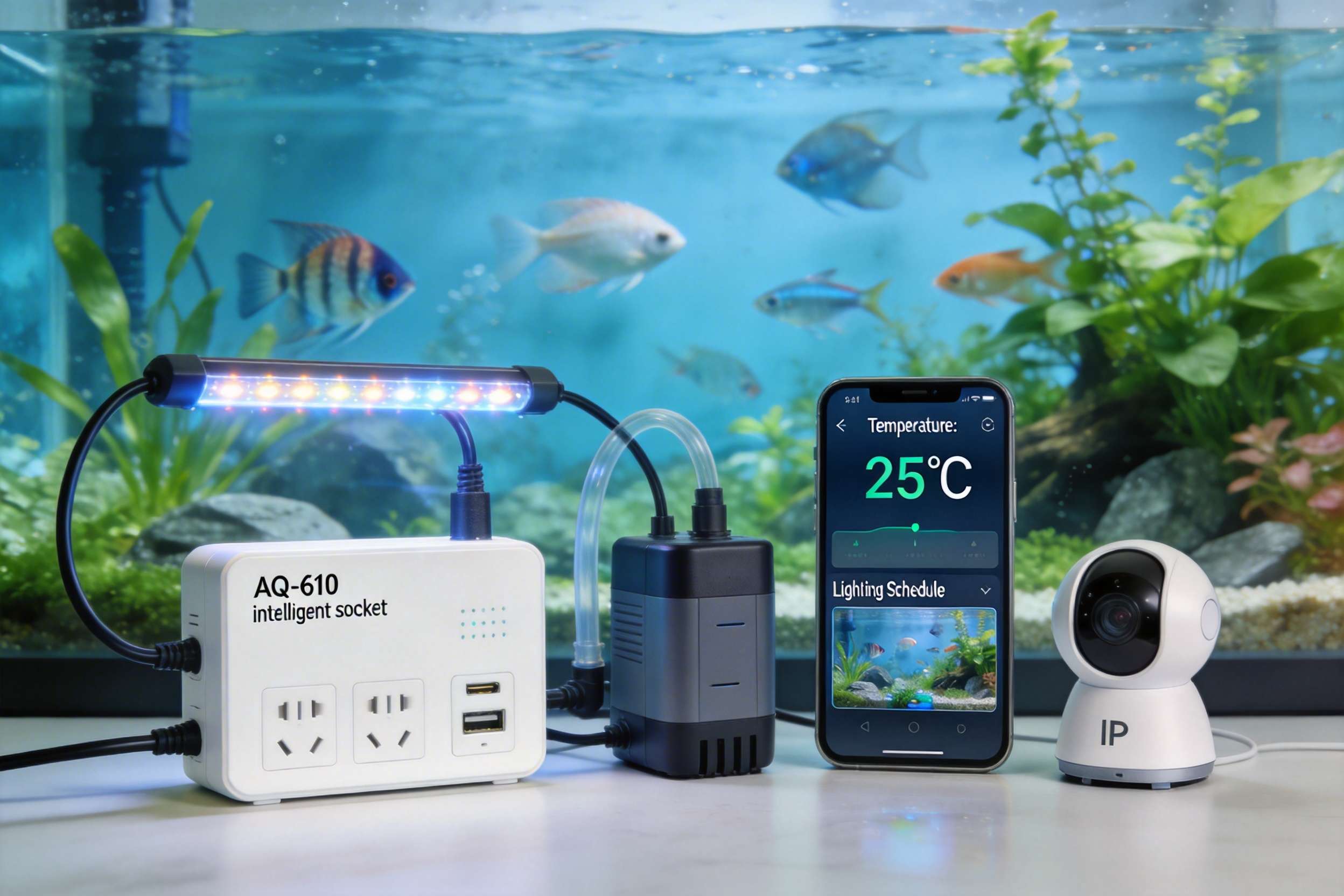 Revolutionizing Aquarium Management: The Intelligent Socket for Modern Hobbyists