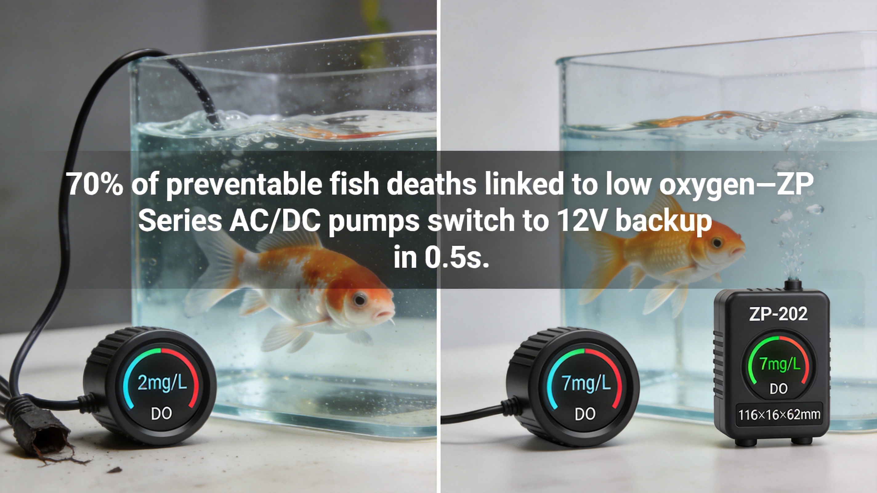 The Next Generation of Aquatic Oxygenation: ZP Series AC/DC Oxygen Pump Revolutionizes Aquarium and Pond Care