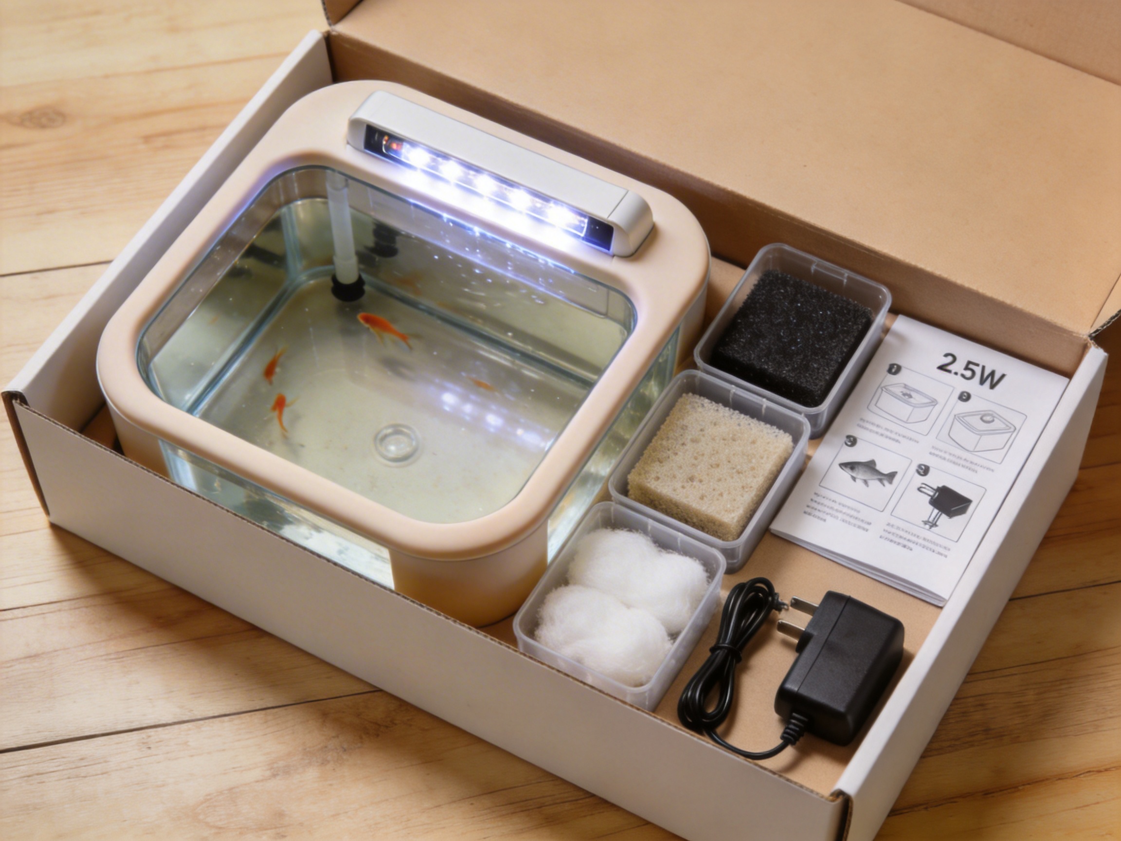 TF-250 Hut Diary Desktop Fish Tank: Redefining Compact Aquarium Experience for Modern Homes