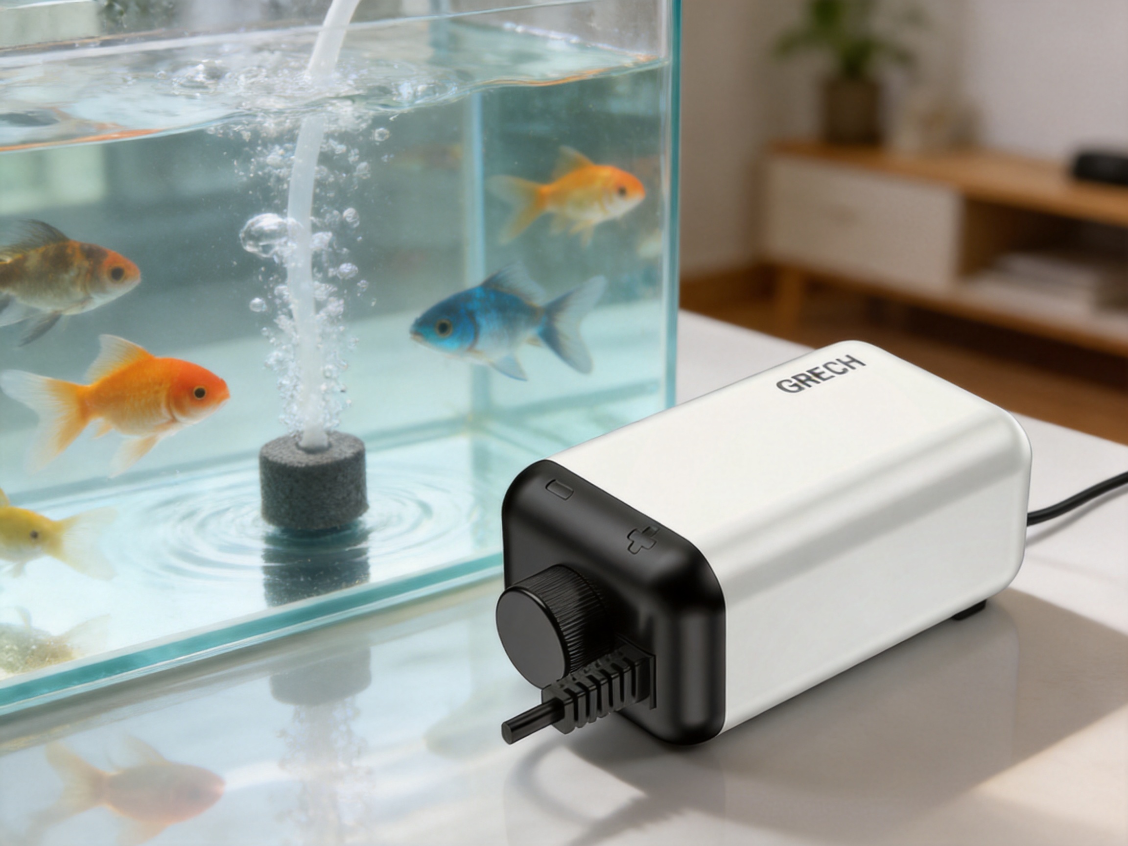 Quiet Adjustable Air Pump Solutions for Healthy Aquarium Aeration