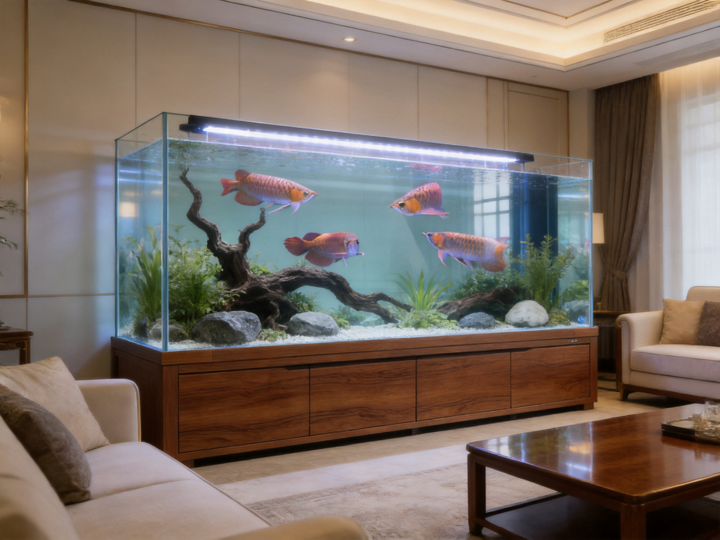 HWW Series Pipeless Filtered Aquarium Fish Tank: A Premium Large Aquarium Solution