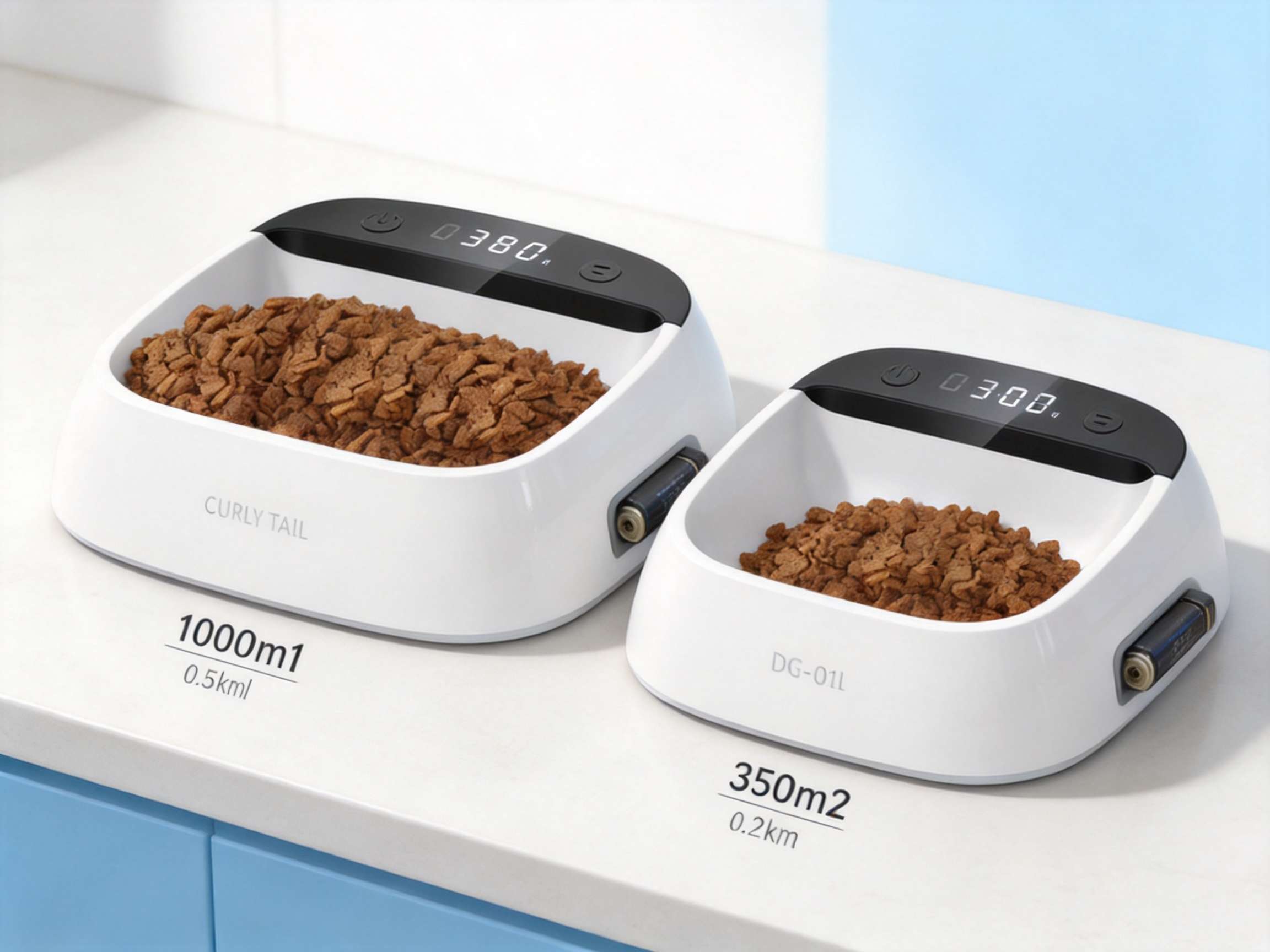Smart Weighing Bowls for More Accurate, Hygienic, and Convenient Pet Feeding