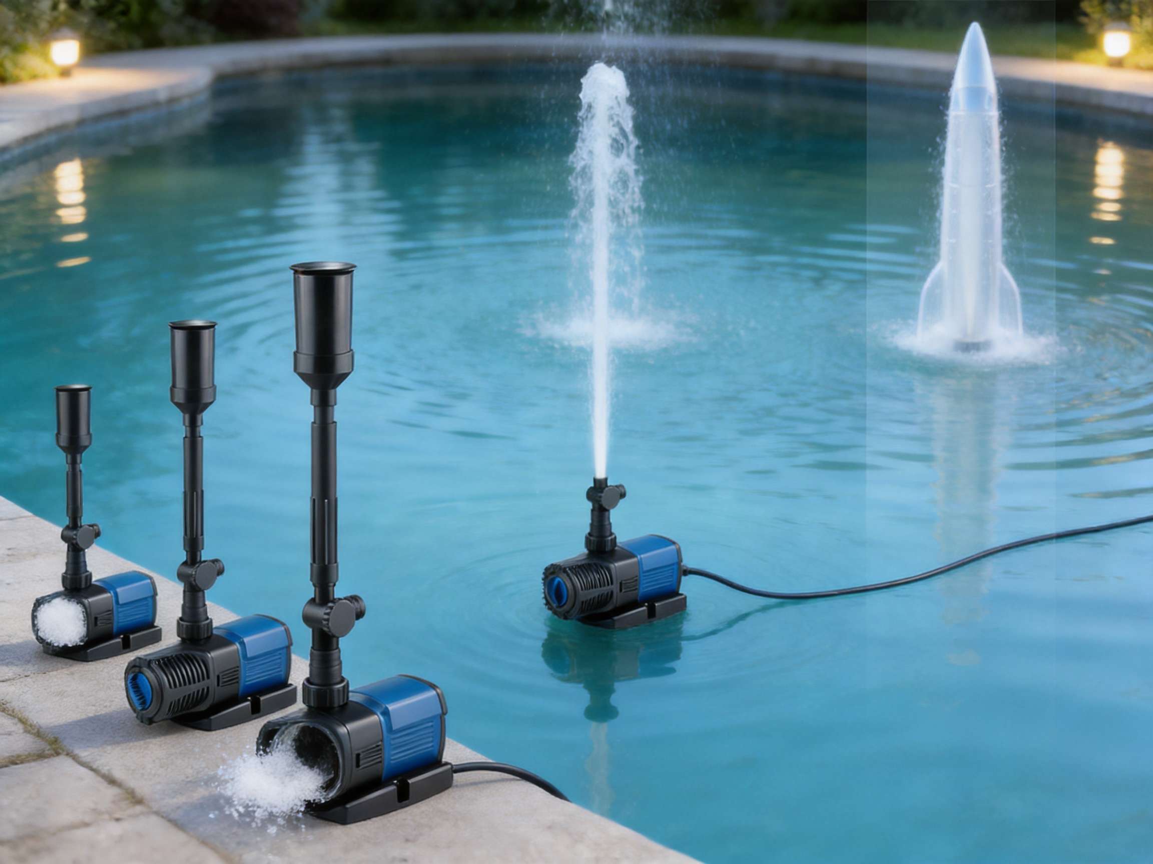 How a Variable-Frequency Fountain Pump Supports Efficient, Flexible Water Feature Design