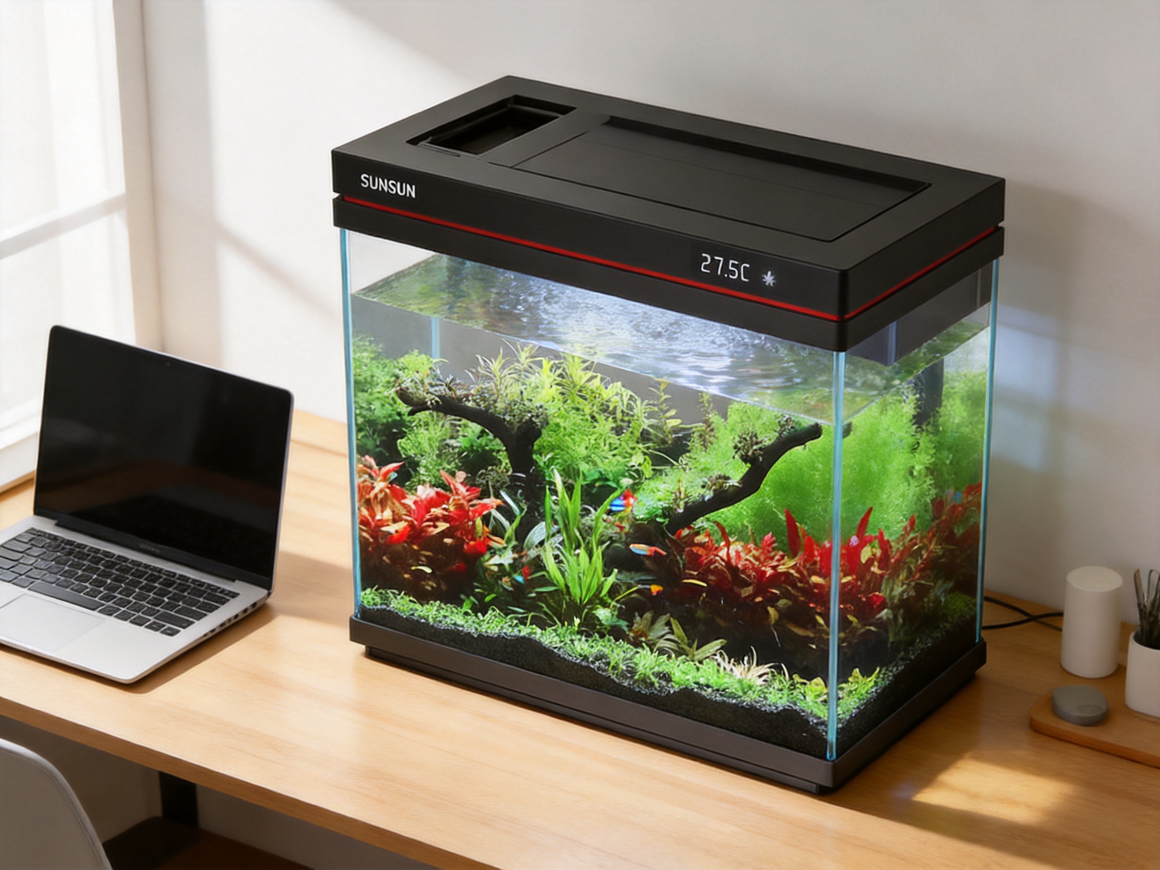 A Practical Guide to Desktop Small Fish Tanks for Modern Indoor Spaces