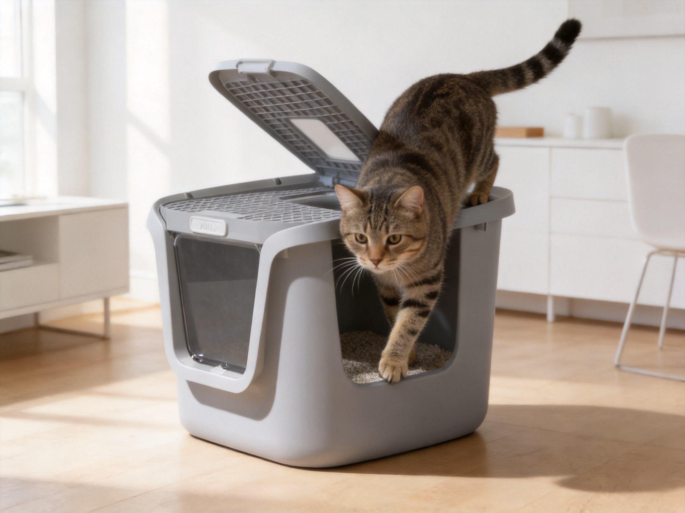 Top-Entry Cat Litter Basin: A Cleaner, Roomier Solution for Modern Homes