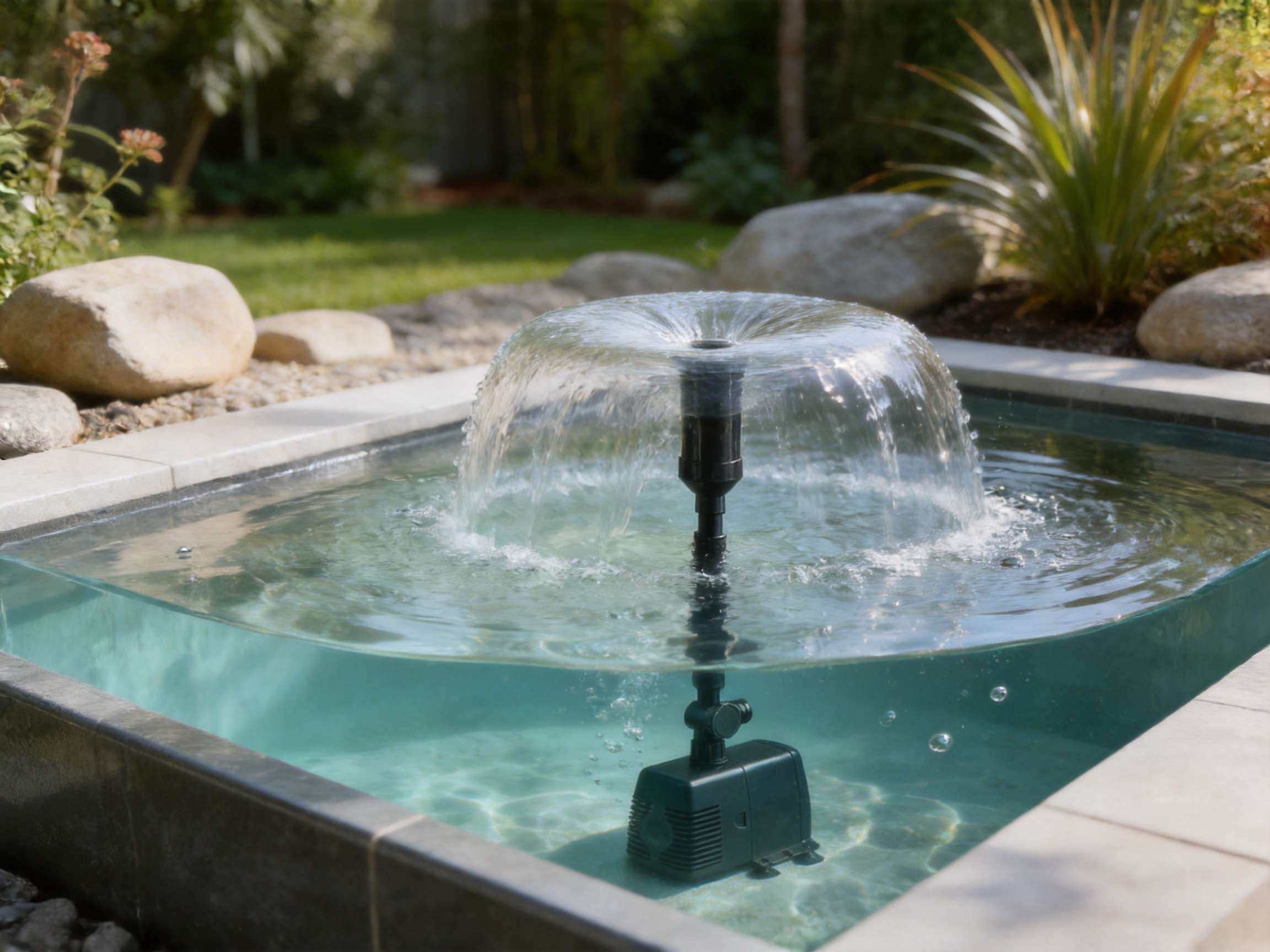 HJ Series Submersible Fountain Pump: A Versatile Water Feature Solution for Aquariums and Gardens