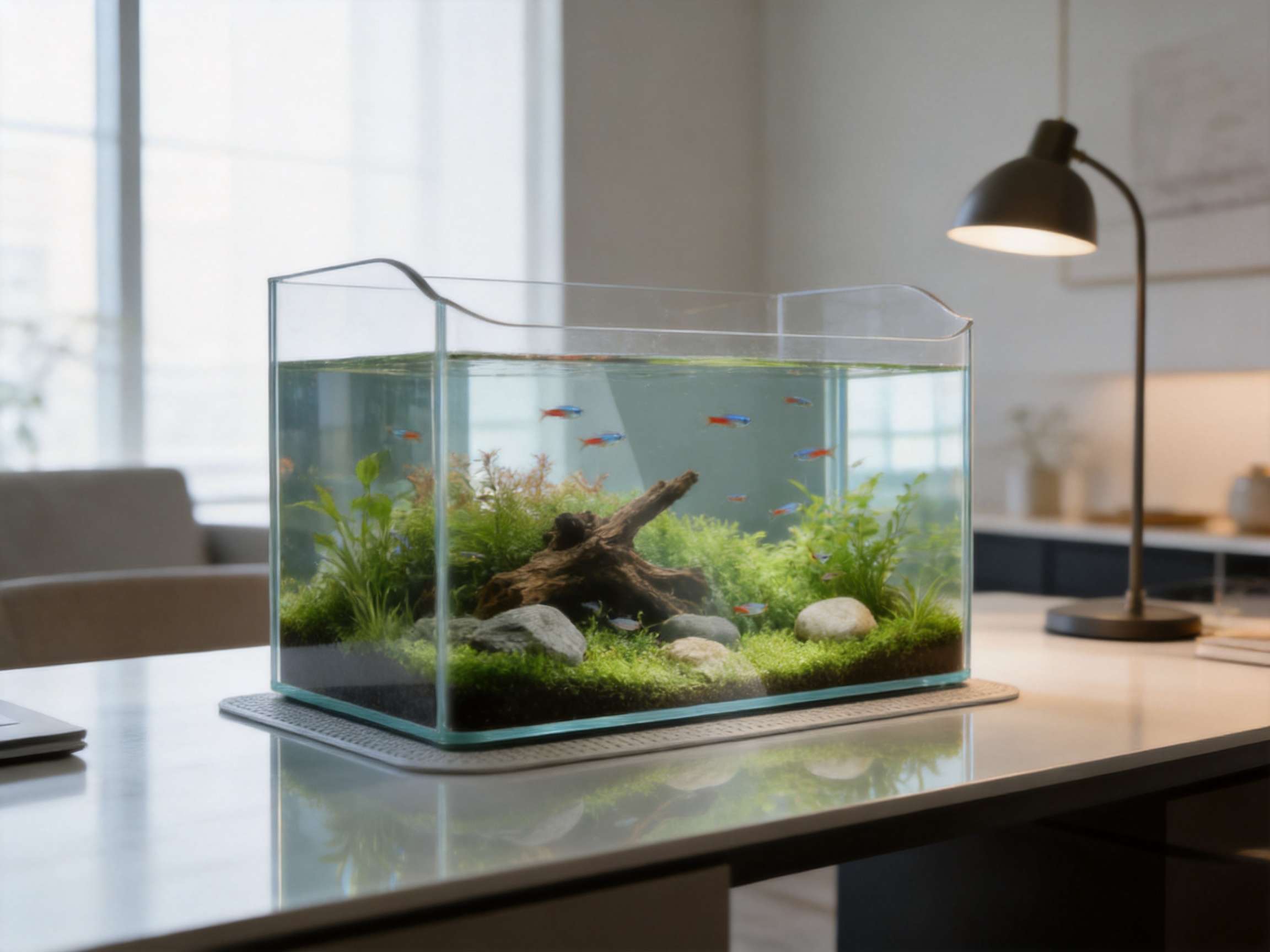 Why the HRK Series Hot-Bending Open Aquarium Is Designed for Clearer, Safer, and More Enjoyable Aquascaping